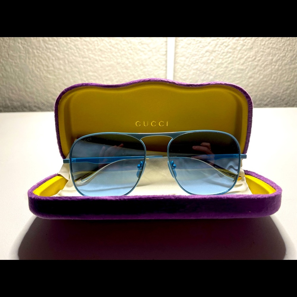 Gucci Baby Blue Aviator